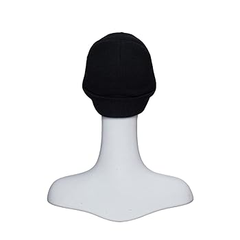 帽子 LAST NEST EMBROIDERY BEANIE LoliMiss Anime Black Bull Embroidery Knit Beanie Hat (Black